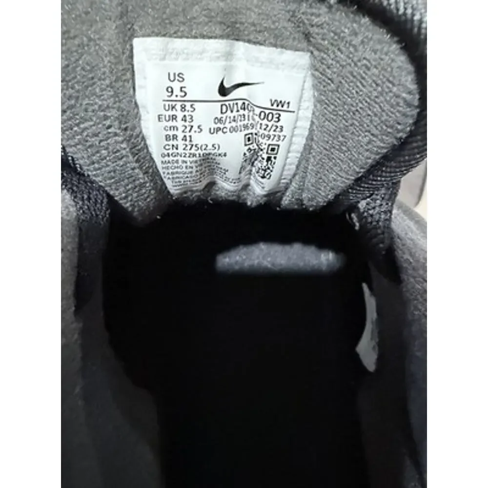 Nike Air Golf Shoes Men’s Black And White Speckled Sole Size 9.5 New But Sample